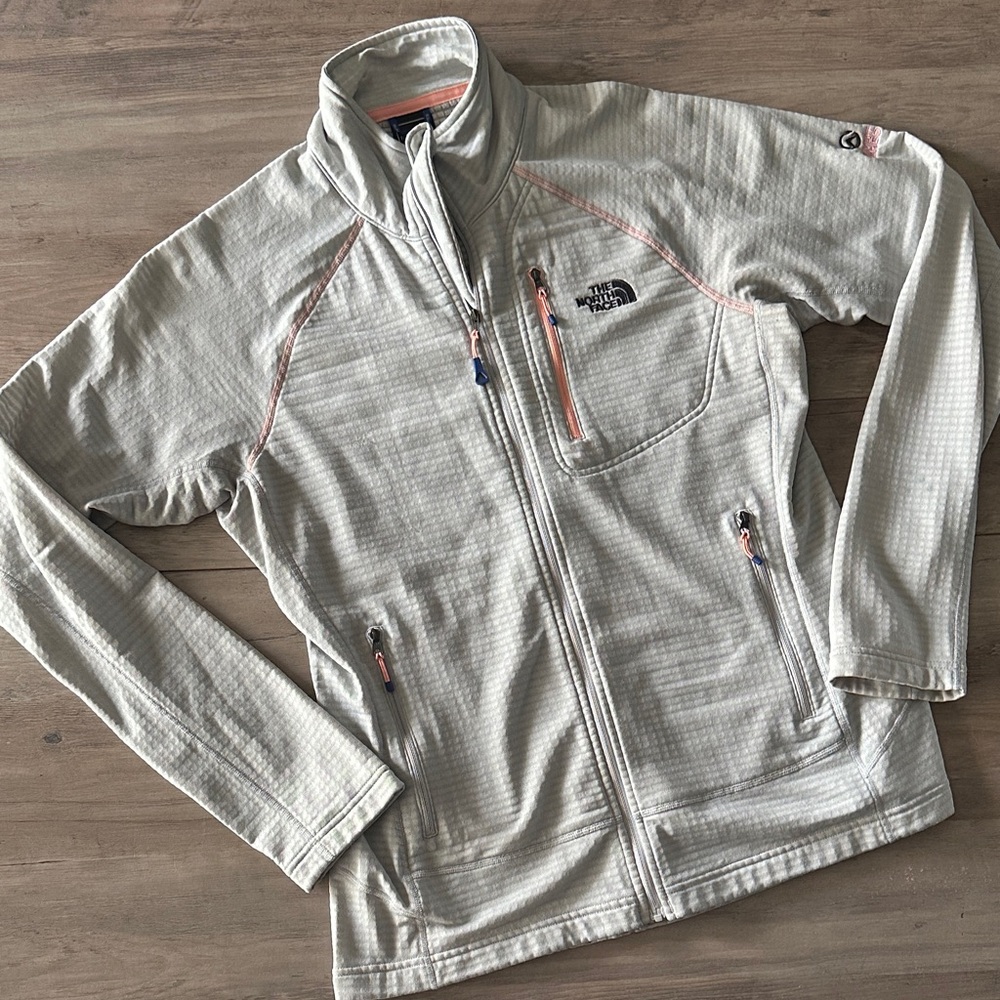 The North Face Women’s Summit Series Light Gray Performance Jacket
